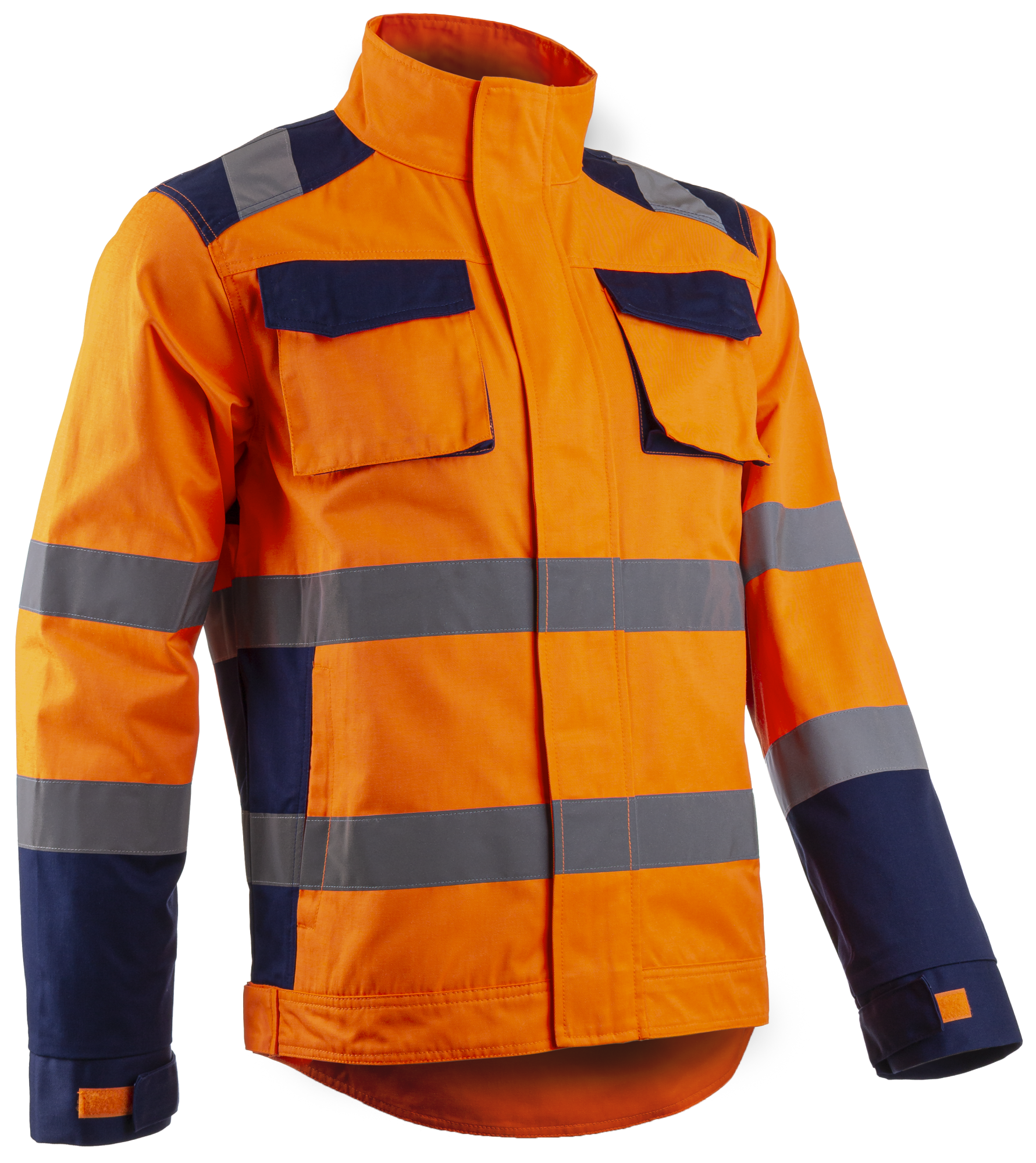 Veste de travail haute visibilité HIBANA - Orange Fluo image