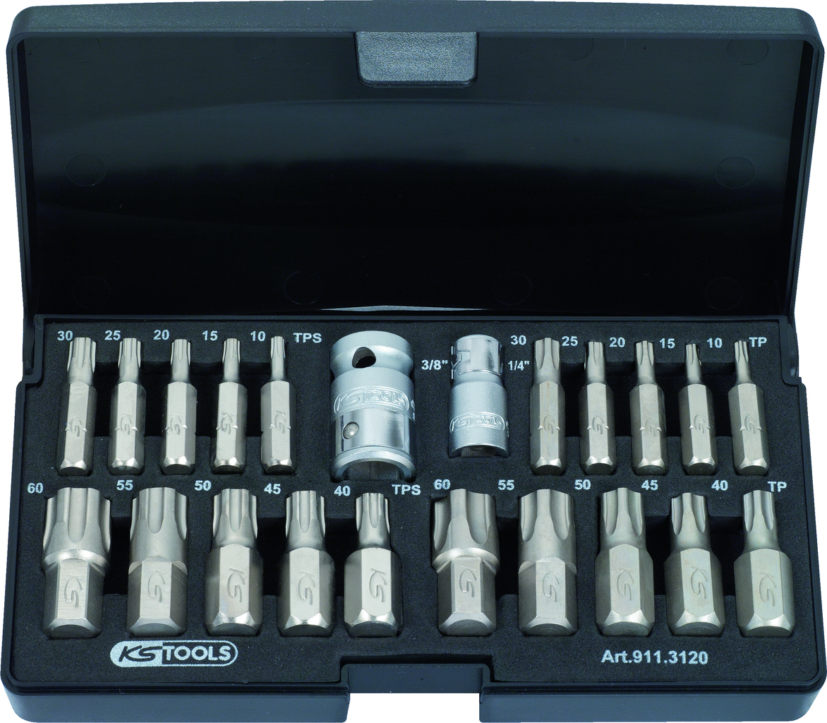 Jeu d'embouts TORX plus, 23pcs image