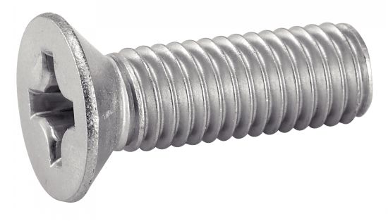 Vis à métaux tête fraisée phillips - Inox A2 image