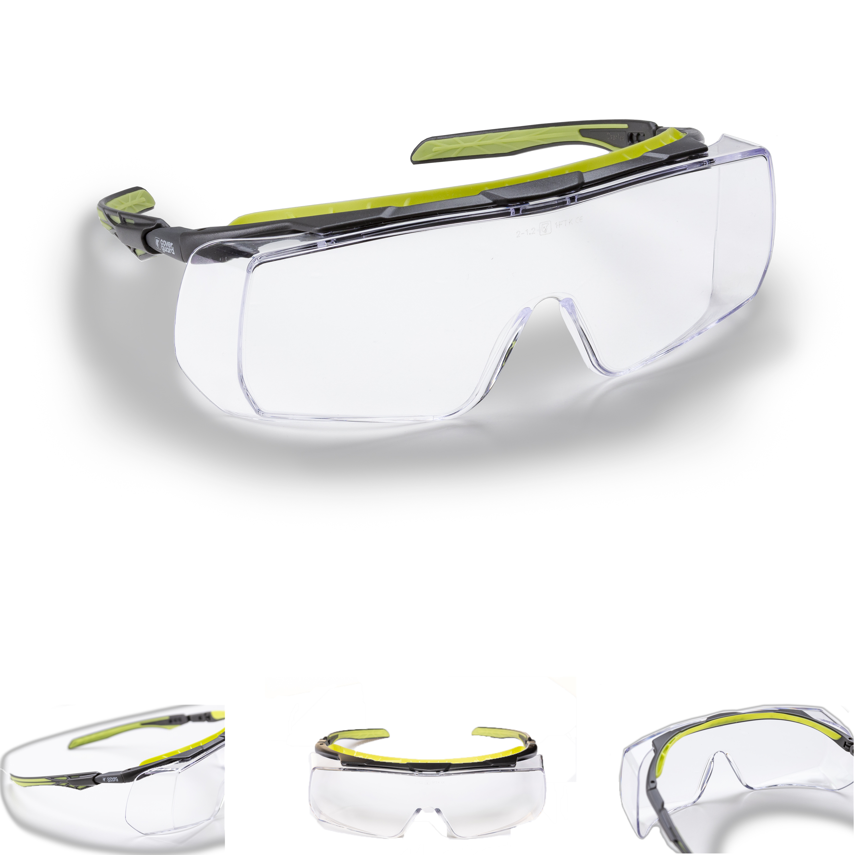 Lot de 10 - Overlux surlunettes de protection - Incolore image
