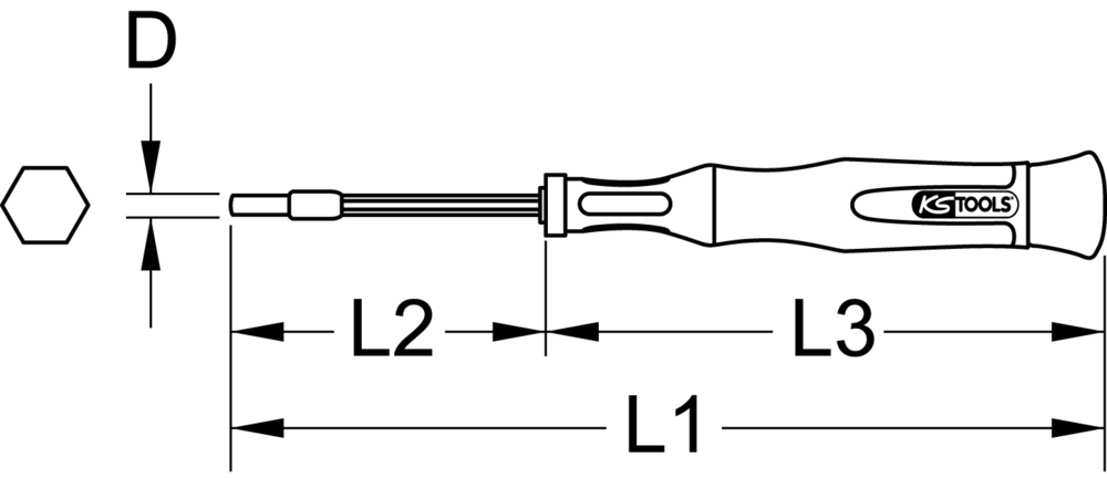 Tournevis électroniques à douille 6 pans image