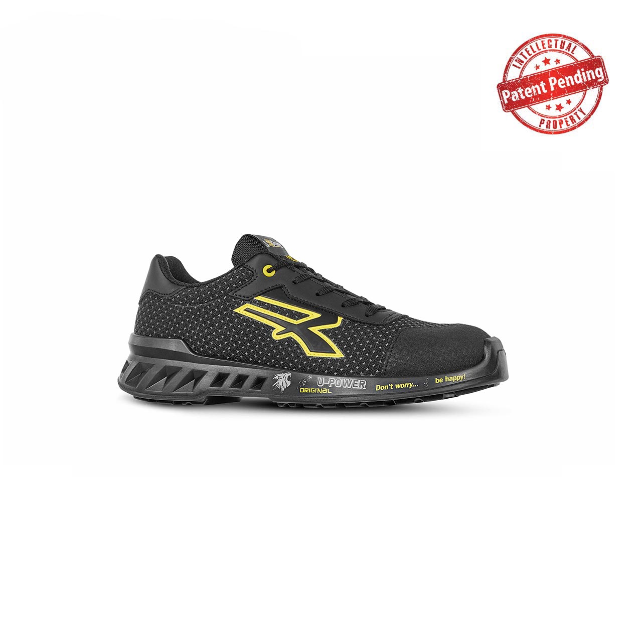 Chaussures de sécurité basses MATT ESD S3 CI SRC - Noir/Jaune image