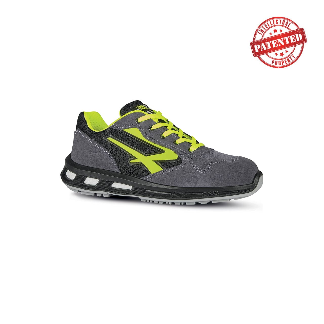 Chaussures de sécurité basses YELLOW ESD S1P SRC - Gris/Jaune image