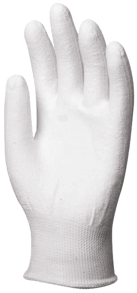 Lot de 12 paires de gants anti-coupure à tricot blanc sans couture EUROCUT 6810 image