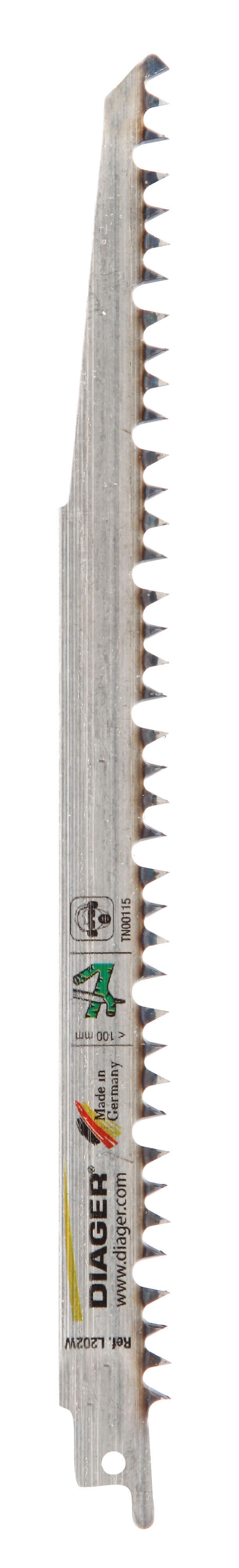 Pack de 5 lames scie sabre spéciale bois vert - L202W image