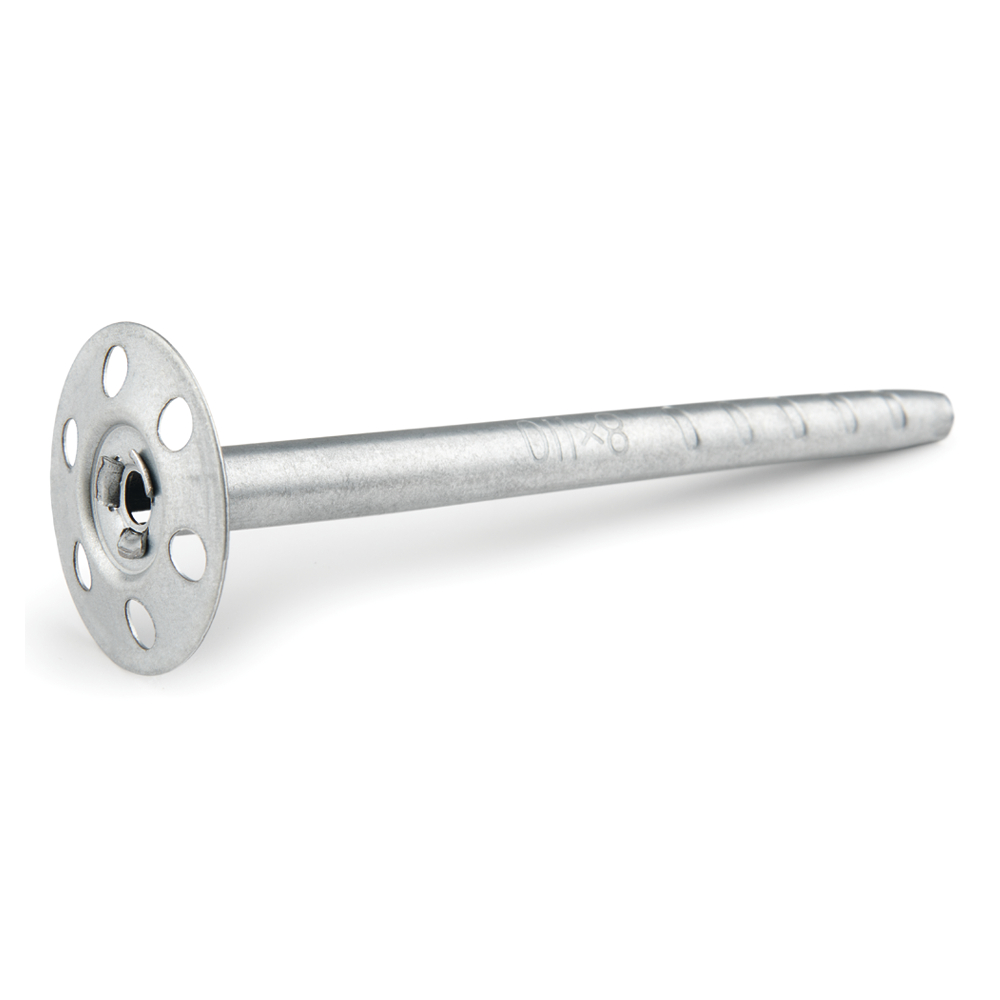 Boite de 250 - Cheville métallique pour fixation de panneaux isolants - Zingué image