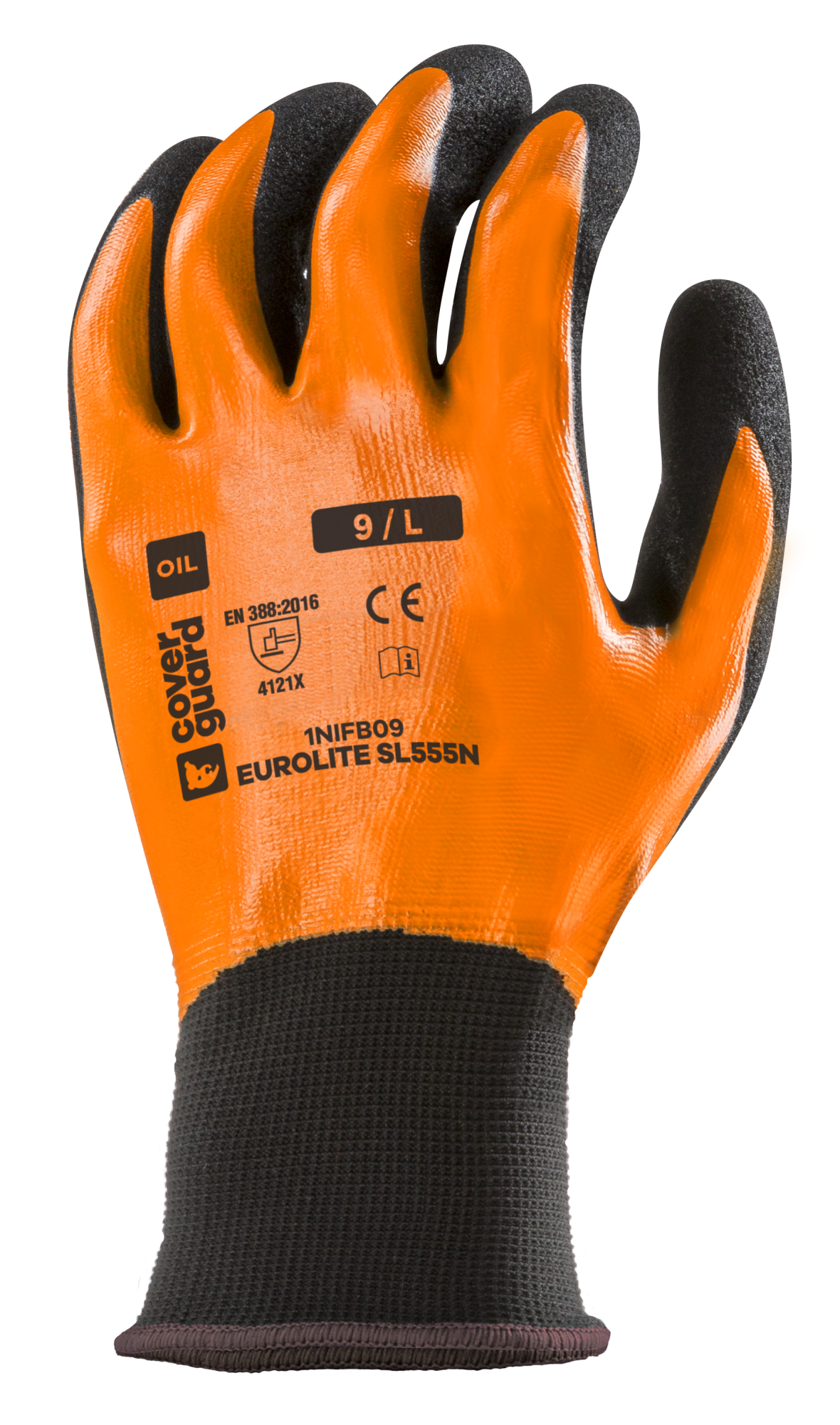Lot de 10 paires de gants Manutention SIMPLY PRO SL555N end nitrile paume+3/4 dos image