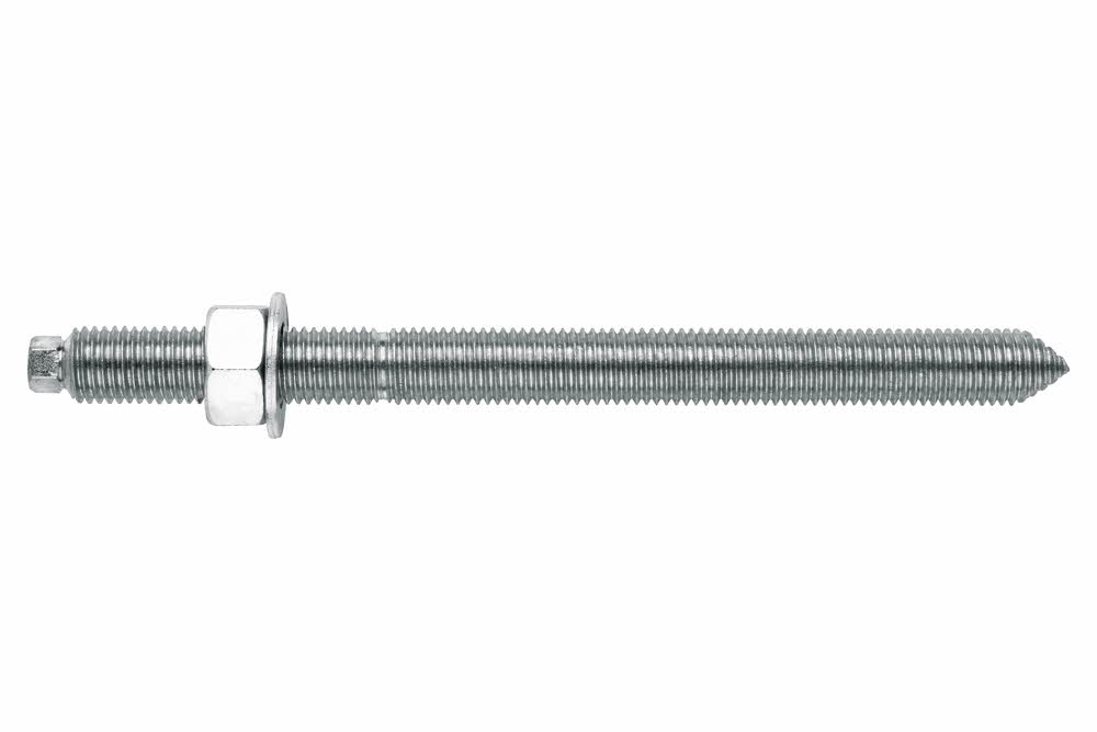 Tige filetée pour scellement chimique avec rondelle et écrou - Inox A4 image