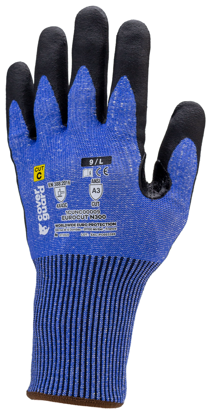 Lot de 5 - Gants anti-coupure EUROCUT MICRO MOUSSE NITRILE image