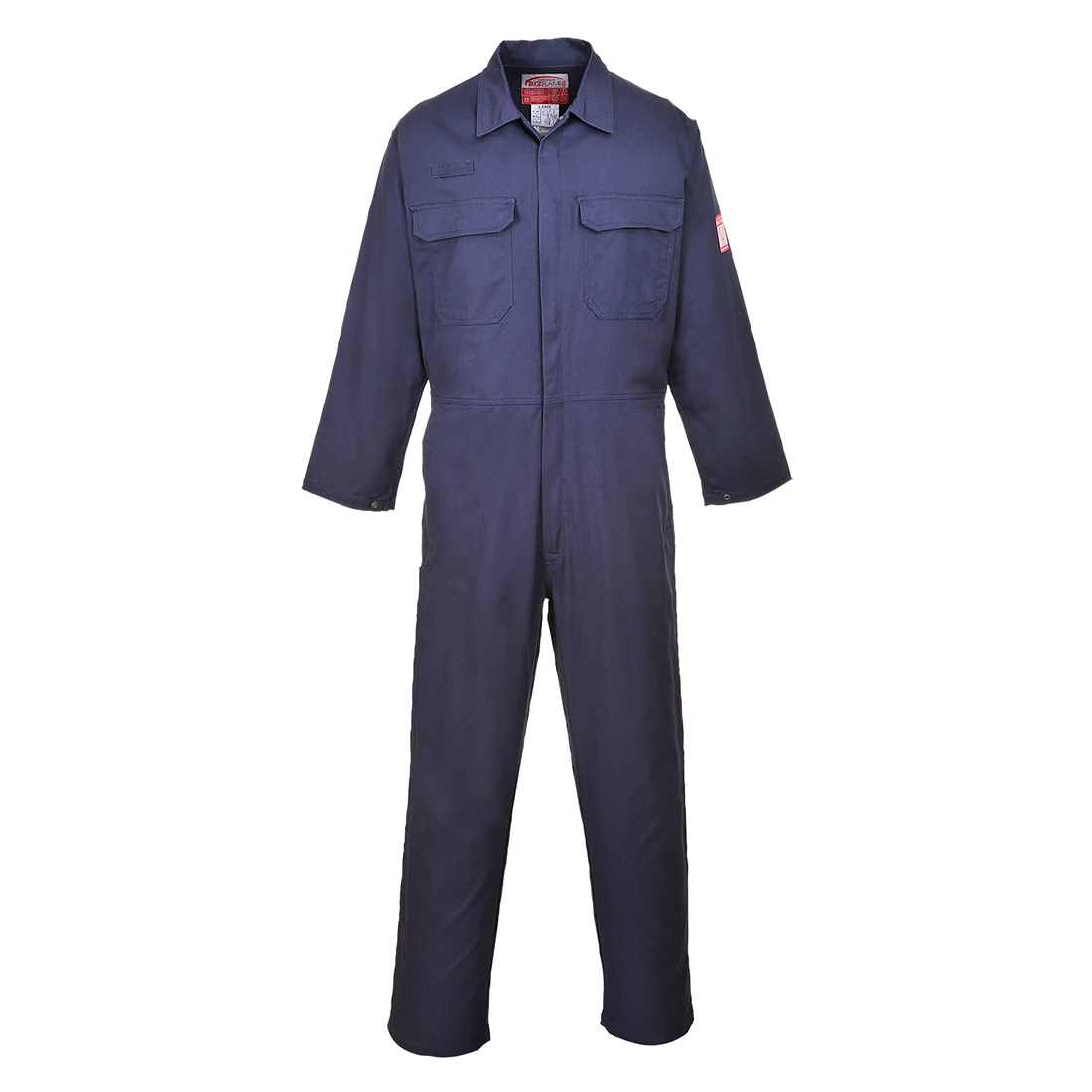 Combinaison de travail Hi-Vis Bizflame Marine image