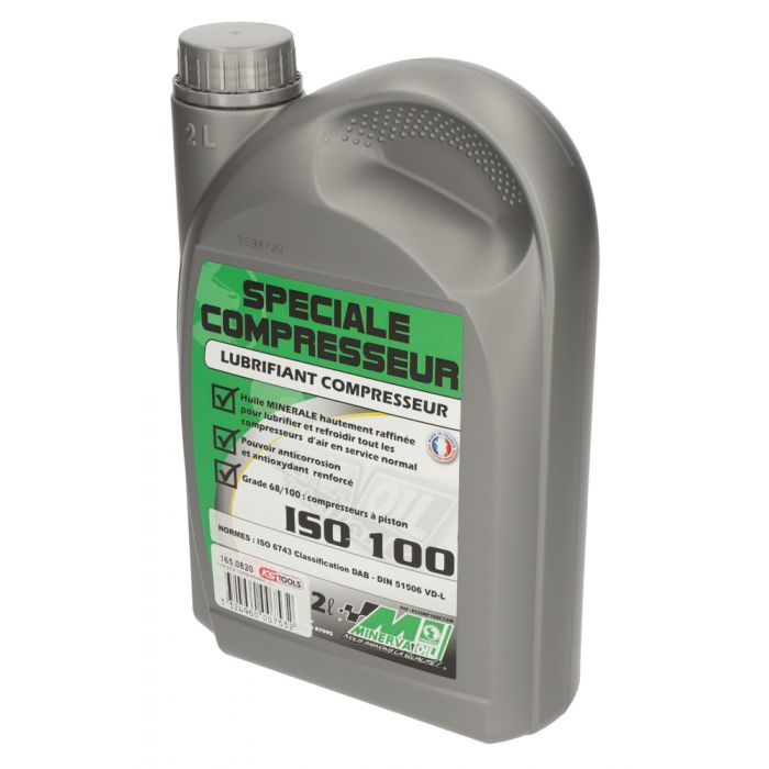 Lubrifiant ISO 100 pour compresseurs, 2 L image