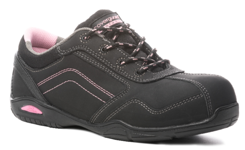 Chaussures de sécurité femme RUBIS S3 - Noir/Rose image