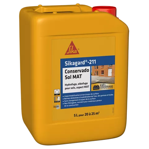 Sikagard -211 Conservado - Protection hydrofuge - oléofuge pour sols - Sol Mat image