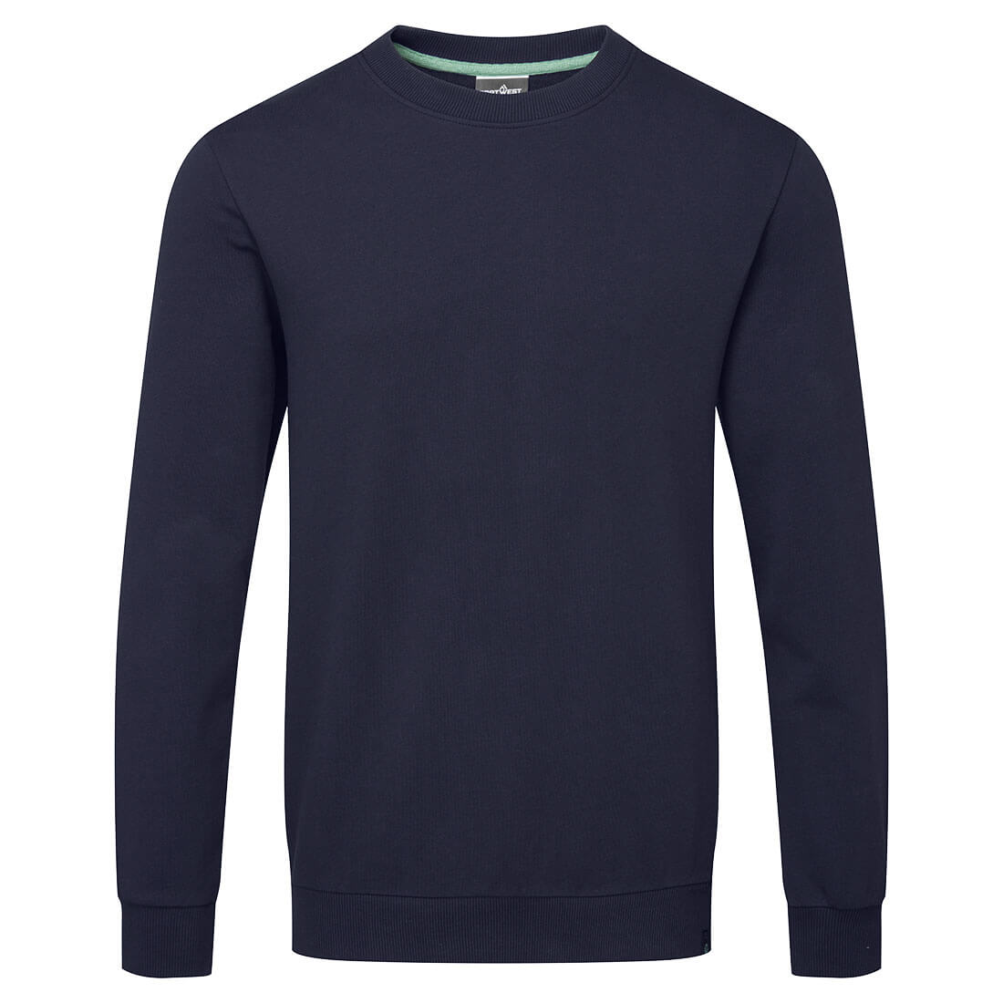 T-Shirt ML coton biologique recyclable Marine image