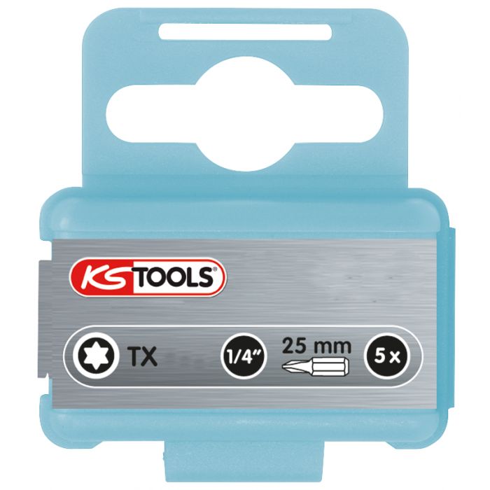 Boite de 5 embouts de vissage INOX TORX® 1/4" - L.25 mm image