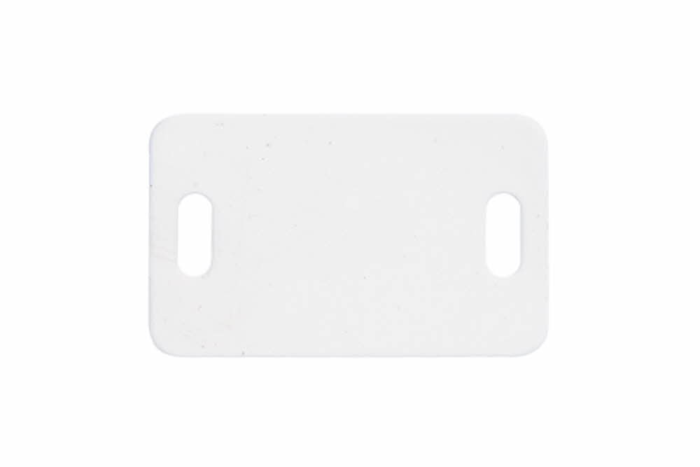 Plaque d'identification - pour collier de serrage en nylon d'une longueur maximale de 4 -8 mm - Couleur naturelle image