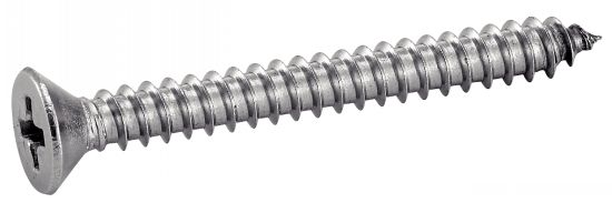 Vis à tole tête fraisée phillips - Inox A2 image