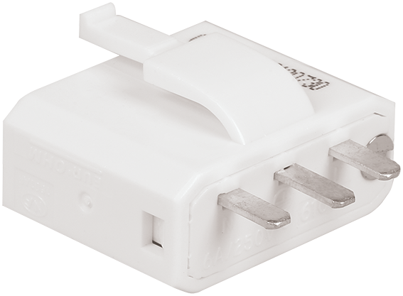 Fiche DCL 2P+T 6A/250V - avec serre-câble image