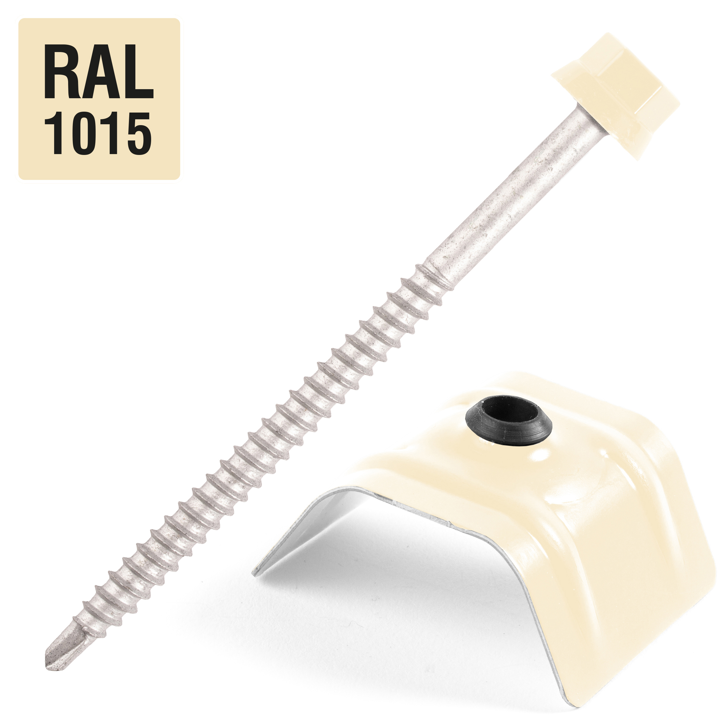 BEIGE RAL1015 - 25 vis + cavaliers types C image