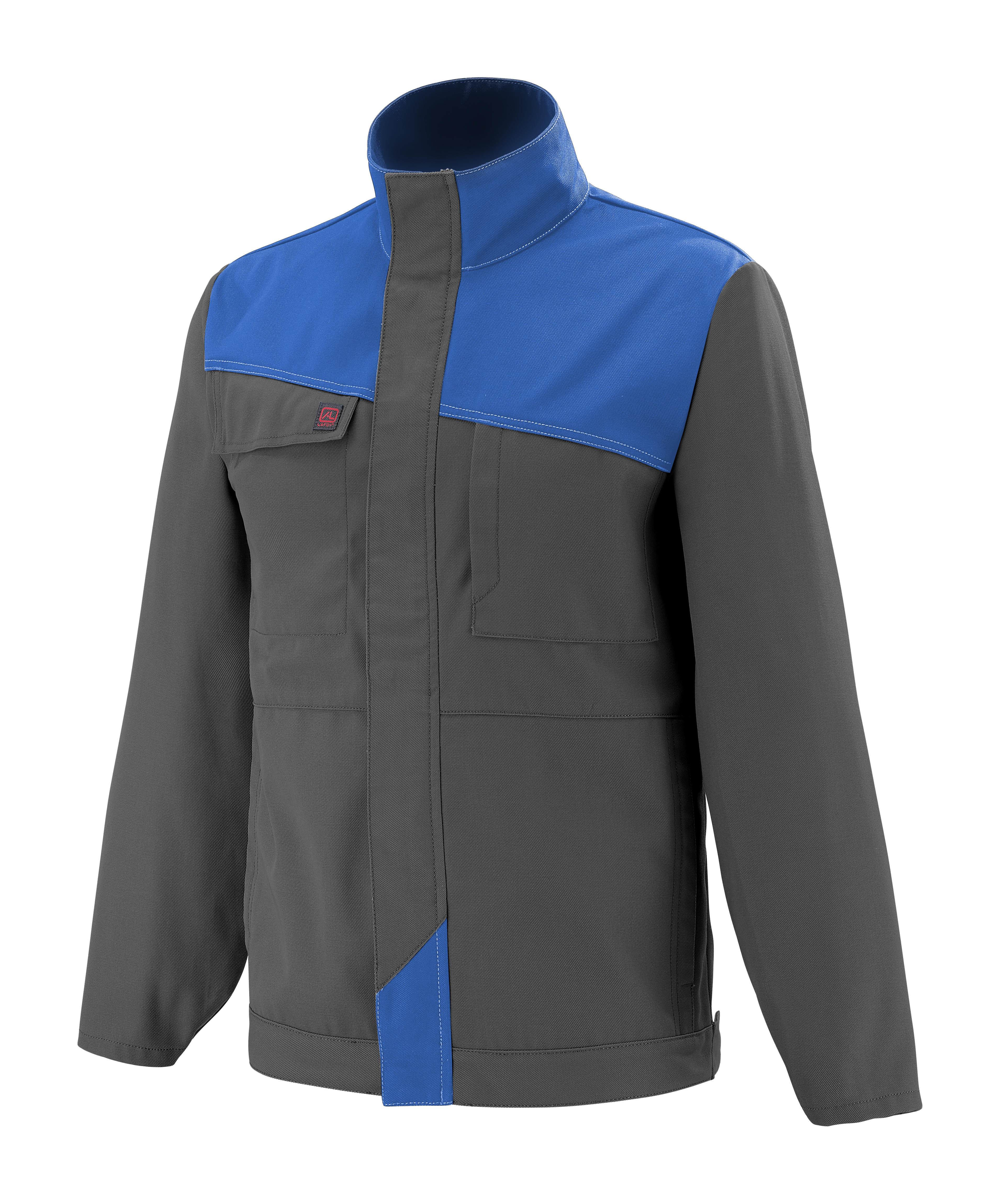 GRIS CHARCOAL / BLEU AZUR XS image