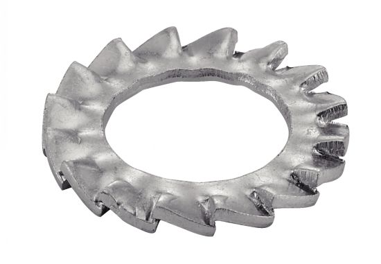 Rondelle -Eventail- à dentures extérieures AZ - Acier Zn image