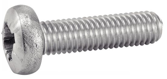 Vis à métaux tête cylindrique pozidrive - Inox A4 image