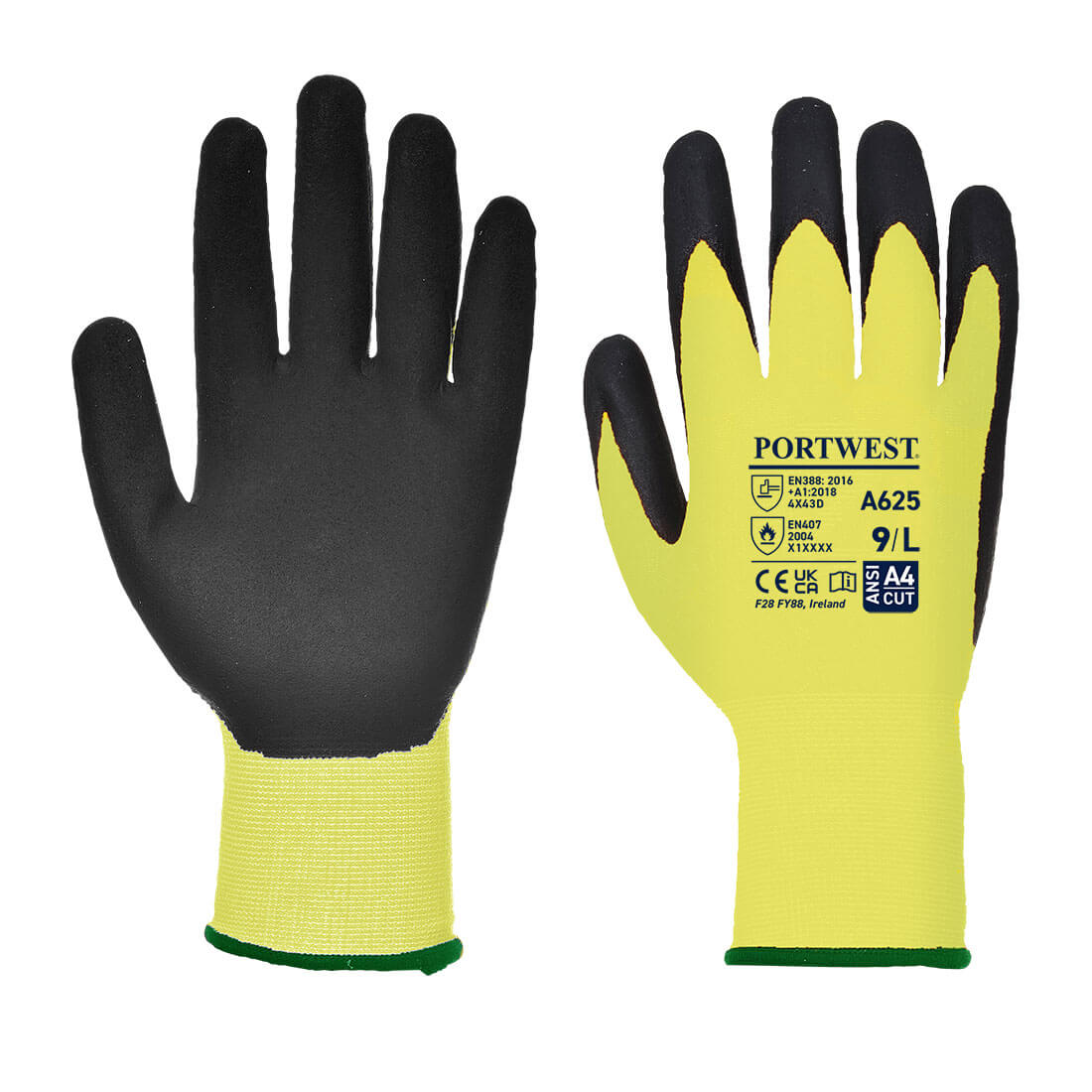 Jaune/Noir L - Taille 9 image