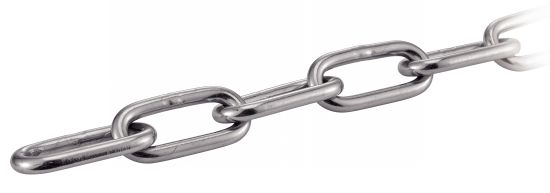 Chaine à maillons longs - Inox A4 image