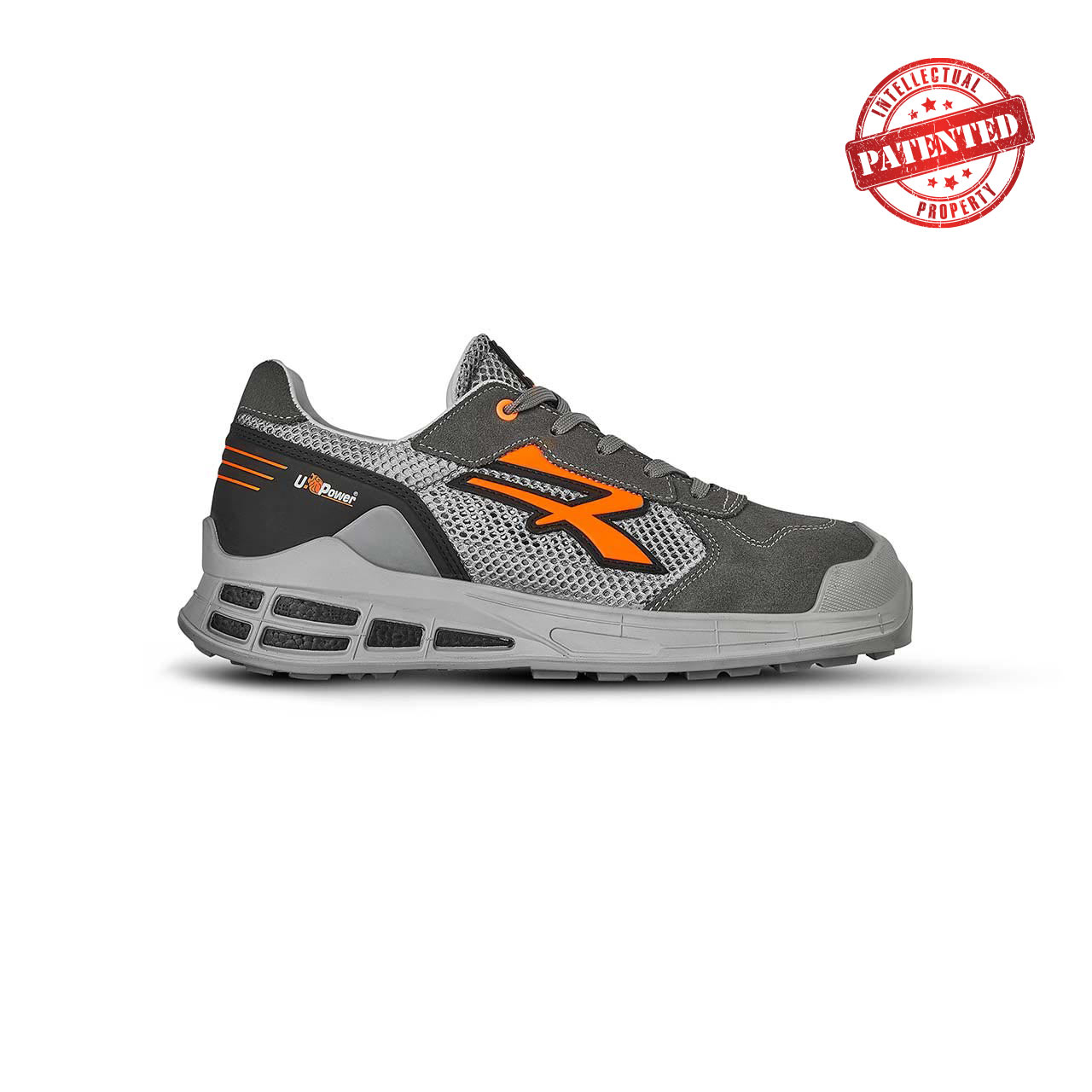 Chaussures de sécurité basses MOKI S1P SRC ESD - Gris/Orange image