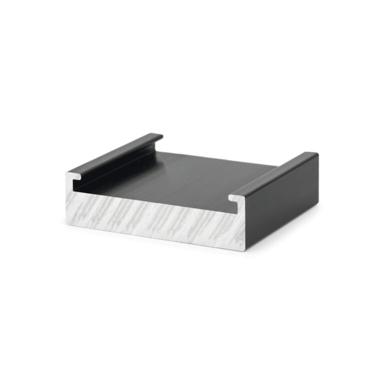 Boite de 10 - Collier de fixation rapide noir pour panneaux solaires - Alu image