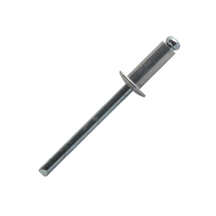 Rivets standards tête plate aluminium/acier ASD image