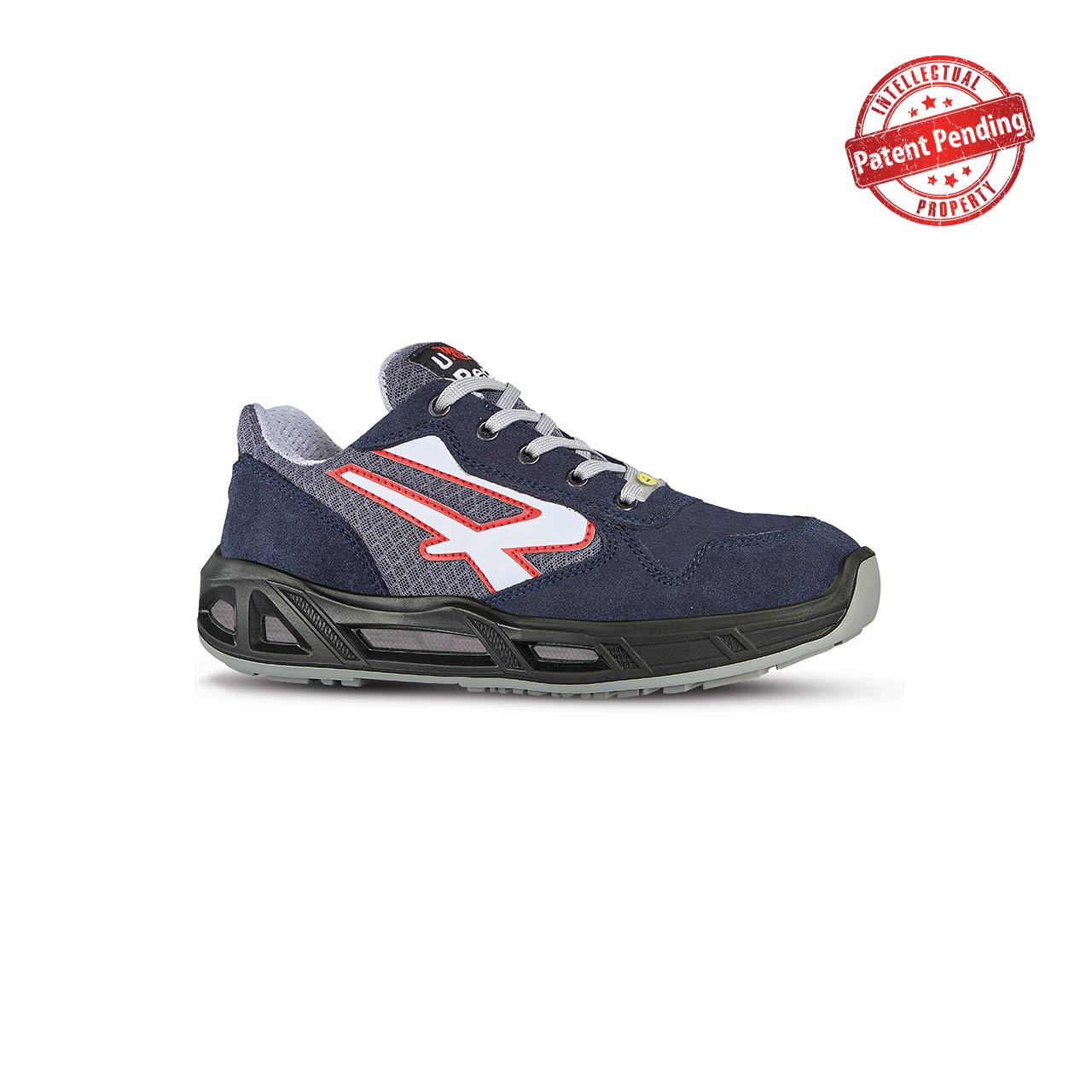 Chaussures de sécurité basses ACTIVE CARPET ESD S1P SRC - Bleu/Gris image