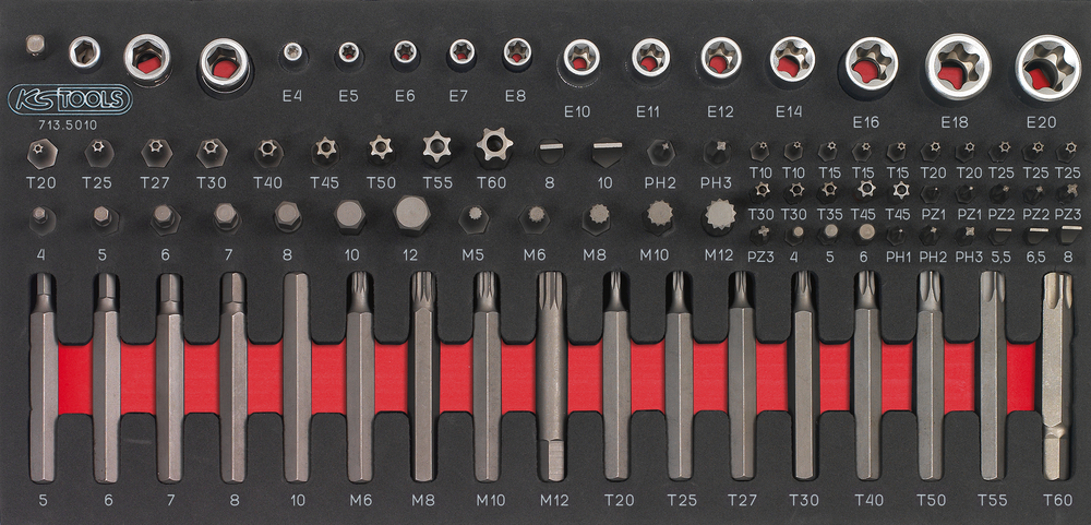 Composition d’outils 7 tiroirs pour servante, 337 pièces image