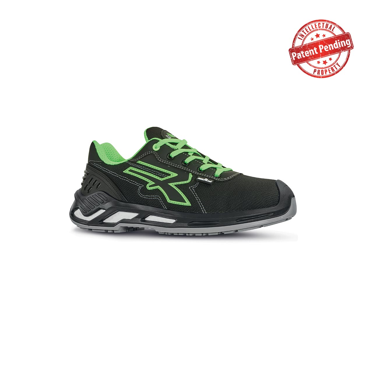 Chaussures de sécurité basses MILO ESD S3 CI SRC - Noir/Vert image