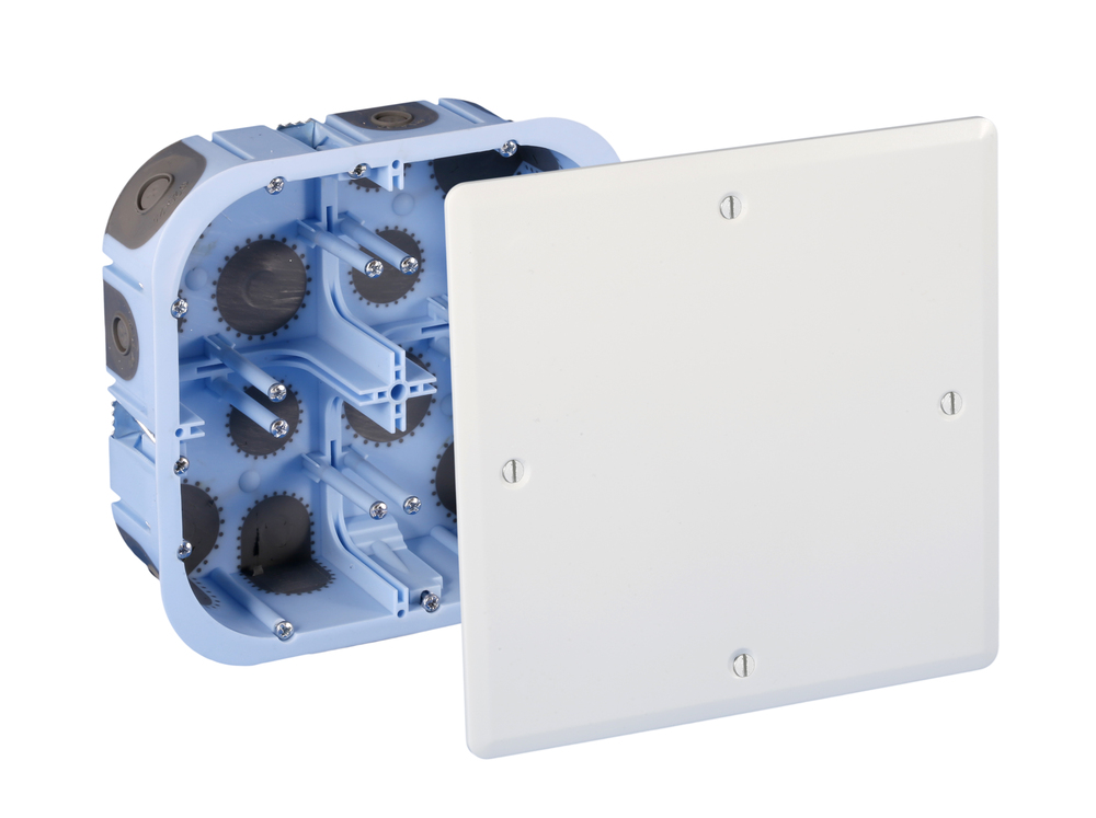 Boite d'encastrement carrée avec couvercle placo - XL Air'métic image
